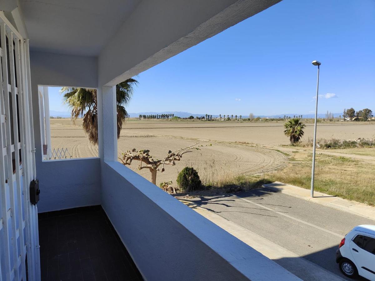 דירות L'Eucaliptus Eucaliptus, Bonito Piso A Pocos Pasos De La Playa Delta De L'Ebre מראה חיצוני תמונה